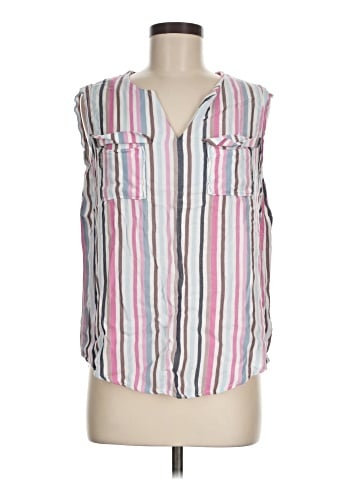 Fourteenth Place Sleeveless Button-Down Shirt (view 1)