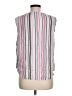 Fourteenth Place 100% Rayon Stripes Pink Sleeveless Button-Down Shirt Size M - photo 2