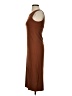 ChicMe Solid Brown Casual Dress Size S - photo 5