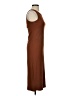 ChicMe Solid Brown Casual Dress Size S - photo 4