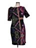 RM LL Paisley Black Cocktail Dress Size 12 - photo 1