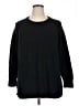 Old Navy 100% Cotton Solid Black Pullover Sweater Size XL - photo 1
