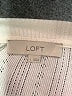 Ann Taylor LOFT Ivory Pullover Sweater Size L - photo 7