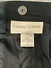 Casual Corner Solid Black Formal Skirt Size 12 - photo 4