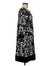 Blu Sage Print Black Casual Dress Size M - photo 4
