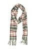Merona 100% Acrylic Plaid Gray Burgundy Scarf One size - photo 1