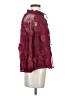Alice Blue Burgundy 3/4 Sleeve Blouse Size S - photo 4