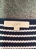 Ann Taylor LOFT Blue Long Sleeve Top Size L - photo 6