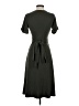 Unbranded Solid Gray Casual Dress Size XS - photo 2