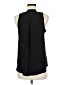 Lush 100% Polyester Black Sleeveless Blouse Size M - photo 2