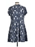 Violet Weekend Color Block Blue Casual Dress Size L - photo 2