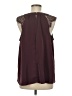 Torrid 100% Polyester Burgundy Sleeveless Blouse Size Med Plus (00) - photo 2