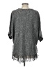 Relativity 100% Acrylic Gray Poncho Size L - photo 2