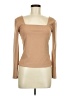 Express Tan Long Sleeve Top Size M - photo 1