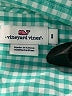 Vineyard Vines 100% Cotton Checkered-gingham Teal Long Sleeve Button-Down Shirt Size 8 - photo 7
