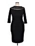 Xscape Black Cocktail Dress Size 14 - photo 1