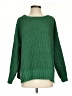 American Eagle Outfitters 100% Polyester Solid Green Pullover Sweater Size XS - photo 1