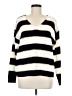 Unbranded 100% Acrylic Stripes Black Pullover Sweater Size M - photo 1