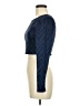 City Vibe Blue Long Sleeve Top Size M - photo 5