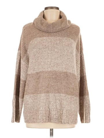 Joan Vass Turtleneck Sweater (view 1)