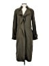 Babaton 100% Lyocell Green Trenchcoat Size XXS - photo 1