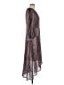 Glamorous 100% Polyester Animal Print Brown Casual Dress Size M - photo 4