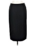 BOSS by HUGO BOSS Solid Black Wool Skirt Size 4 - photo 1