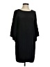 Cluny 100% Silk Solid Black Casual Dress Size 4 - photo 1