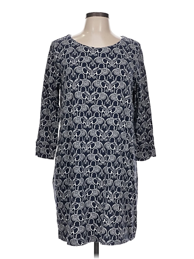 Pre-owned Crown & Ivy Casual Dress In Blue
