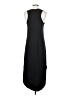 Aura Solid Black Casual Dress Size S - photo 2
