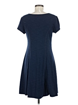 sachin and babi light blue dress Black Womens Short Sleeve Tiered Mini Dress main image 1