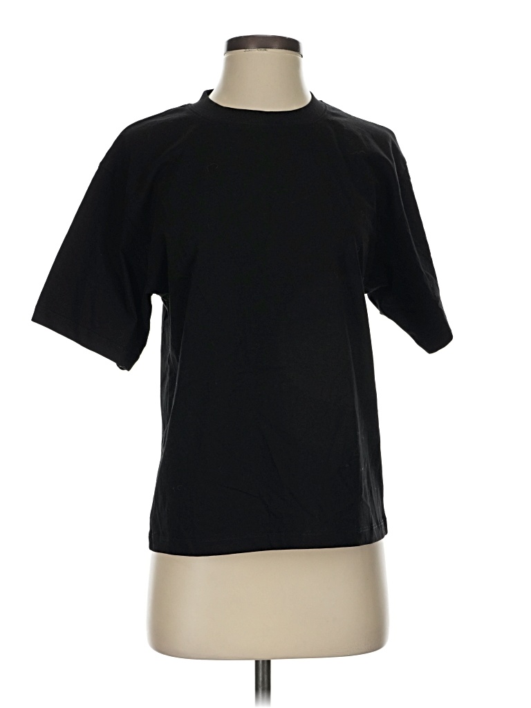 Modern Citizen Short Sleeve Top Black Crew Neck Tops - Used - Size Small