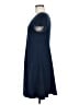 Max Studio Solid Blue Casual Dress Size M - photo 5