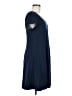 Max Studio Solid Blue Casual Dress Size M - photo 4