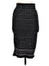 Max Studio Chevron-herringbone Black Casual Skirt Size M - photo 2