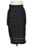 Max Studio Chevron-herringbone Black Casual Skirt Size M - photo 1