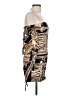 Shein Print Black Cocktail Dress Size L - photo 4