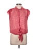 Jules & Leopold Red Sleeveless Blouse Size L - photo 1