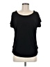 Lily Star Black Short Sleeve Top Size M - photo 1