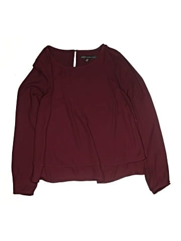White House Black Market Long Sleeve Blouse (view 1)