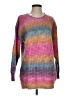 Macaron Tie-dye Pink Pullover Sweater Size S - photo 1