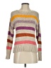 Lou & Grey for LOFT Stripes Tan Pullover Sweater Size XS - photo 1