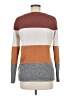 Pinque Color Block Orange Pullover Sweater Size M - photo 2