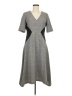 Donna Morgan Argyle Gray Casual Dress Size 8 - photo 1