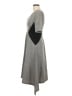 Donna Morgan Argyle Gray Casual Dress Size 8 - photo 5