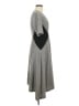 Donna Morgan Argyle Gray Casual Dress Size 8 - photo 4