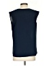 Uniqlo 100% Polyester Blue Sleeveless Blouse Size S - photo 2
