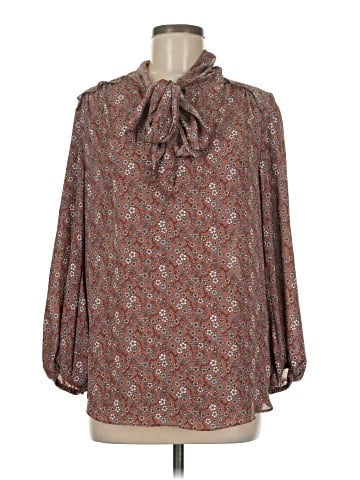 Max Studio 3/4 Sleeve Blouse (view 1)