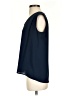 Uniqlo 100% Polyester Blue Sleeveless Blouse Size S - photo 5