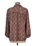 Max Studio 100% Polyester Brown 3/4 Sleeve Blouse Size M - photo 2